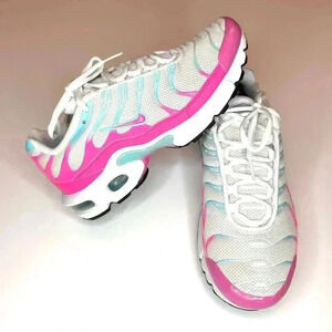 Nike Air Max Plus GS Sneakers Girls Tuned South Beach Size 6Y